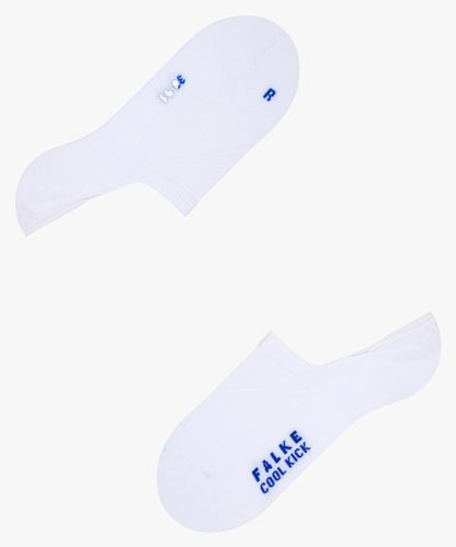 No Label Falke white Cool Kick socks