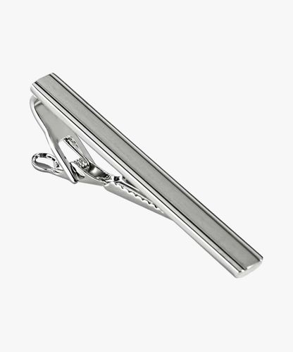 No Label Brushed 56 mm tie pin