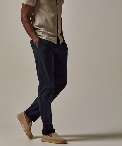 Profuomo Navy relaxed fit chino