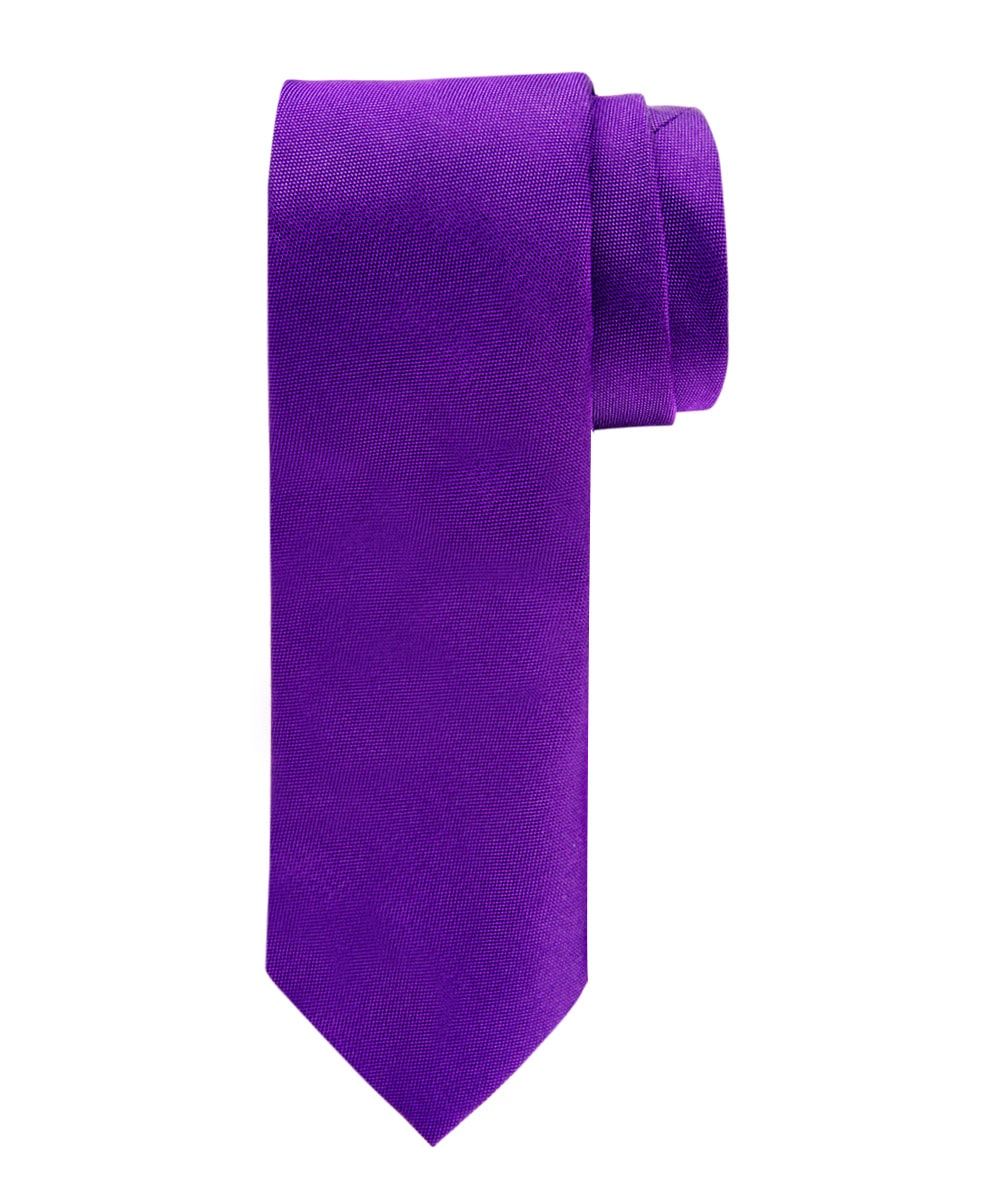Profuomo Herren Oxford-Seidenkrawatte in Aubergine male One size