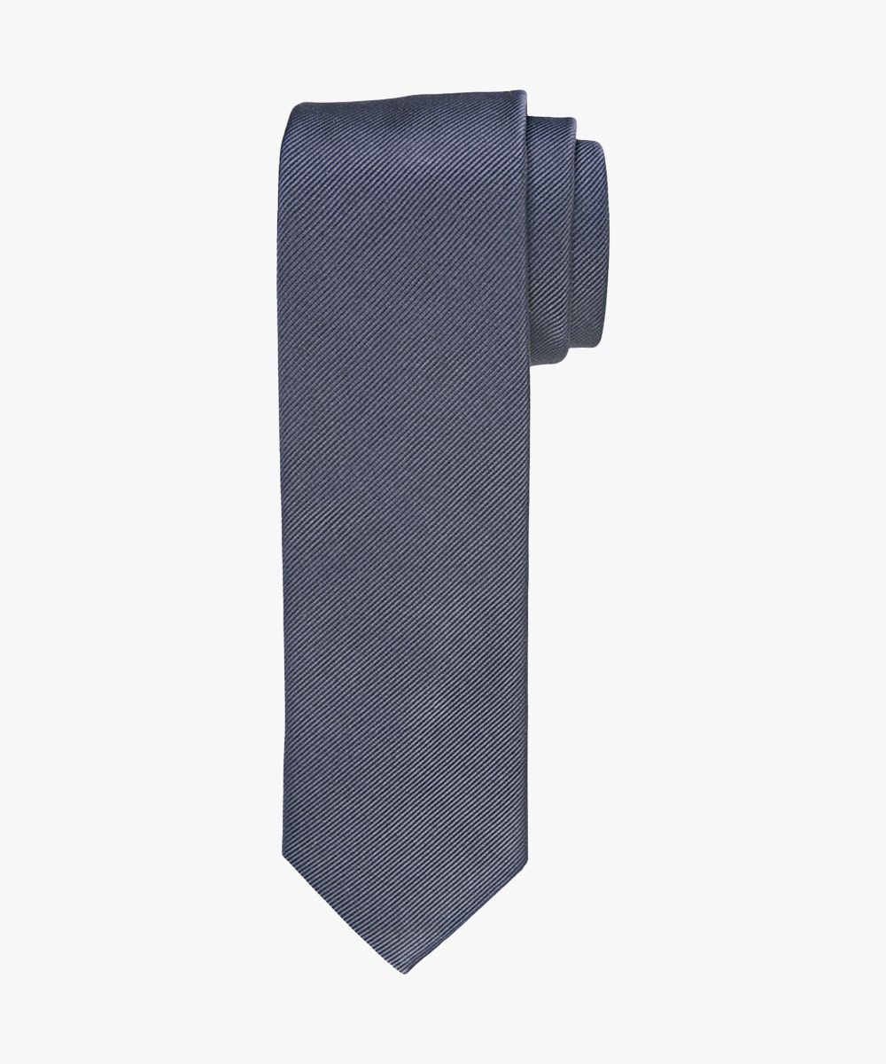 Profuomo Herren Seidenkrawatte uni anthrazit male One size
