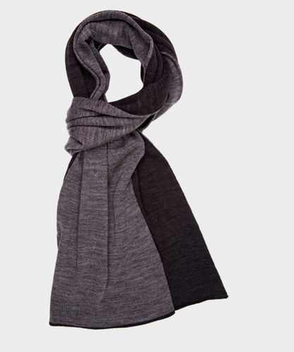 null Anthra heavy knit scarf