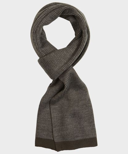 null SCARF KNITTED OLIVE