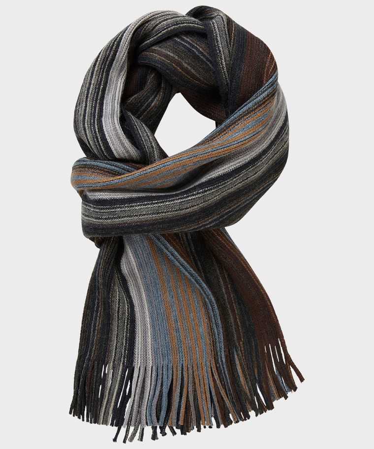 Beige knitted sjaal