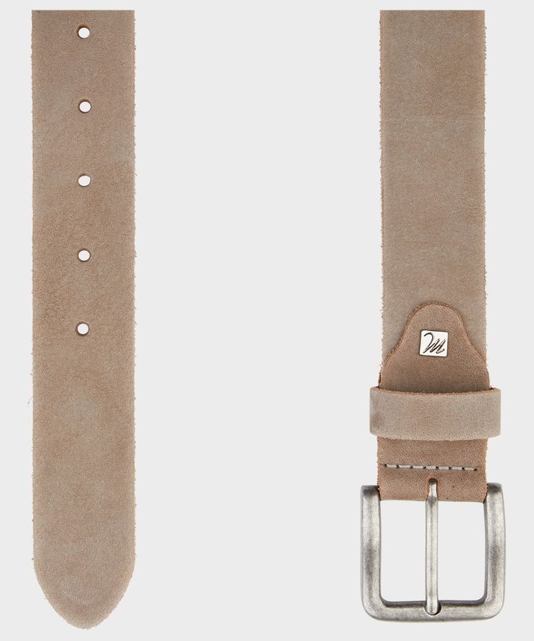 Michaelis leather belt