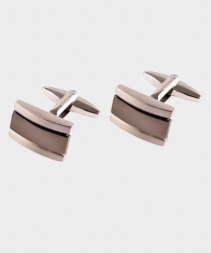 null Brushed cufflinks