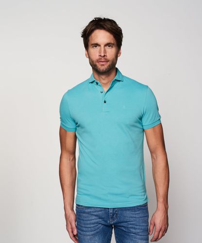 null Turquoise polo