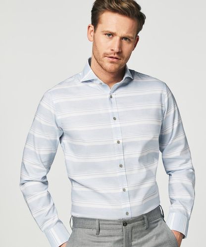 null White striped shirt