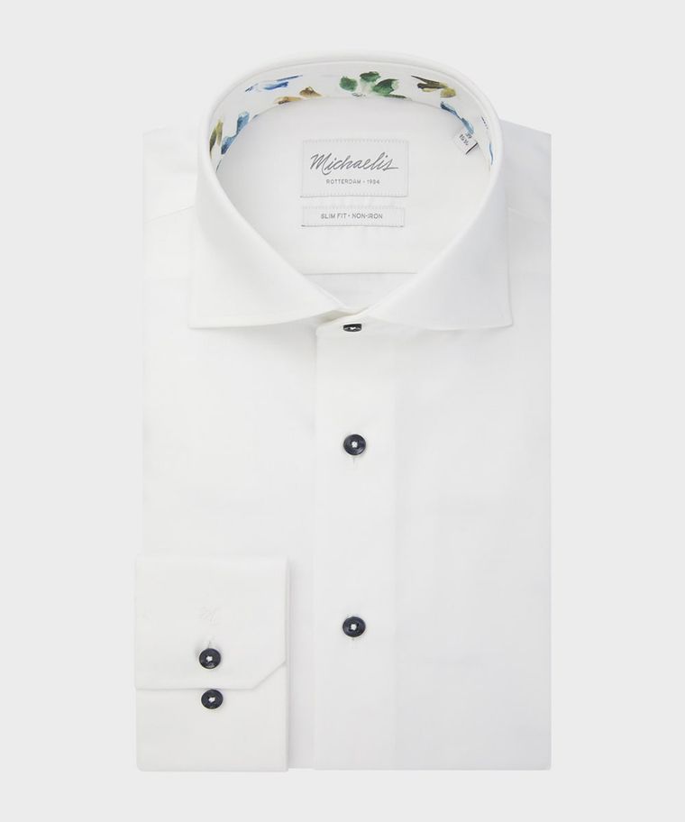White twill shirt