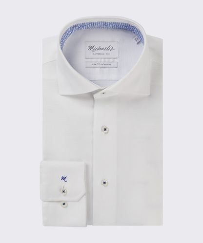 null White oxford shirt