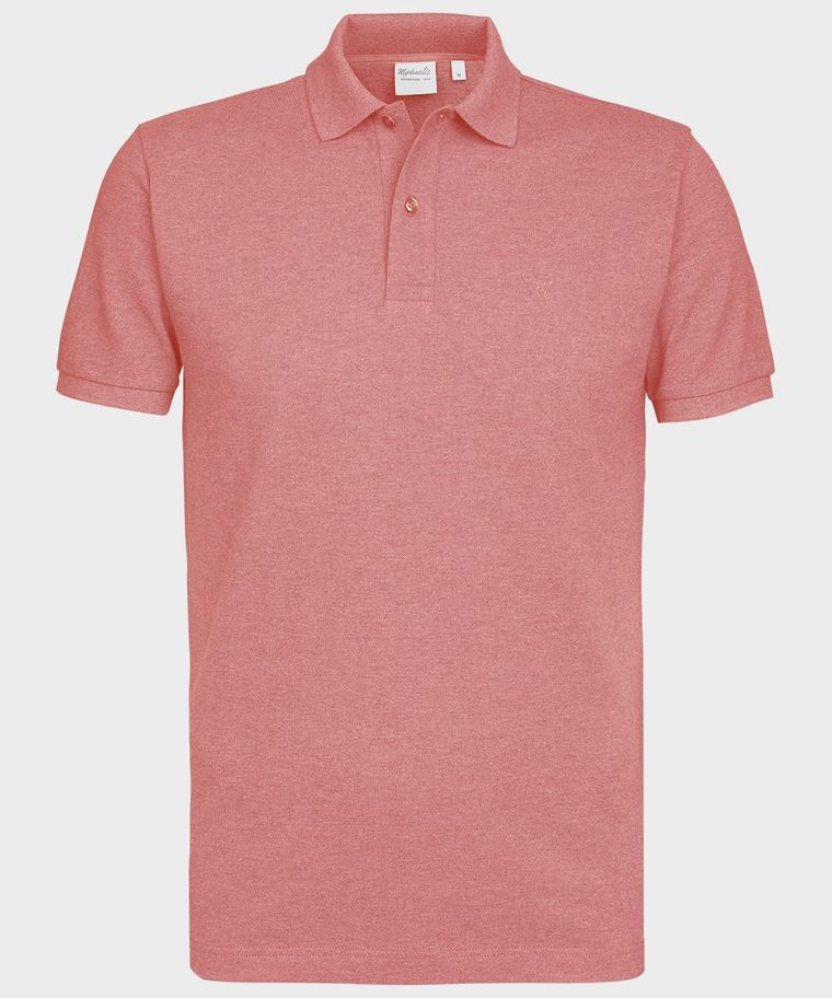 Old pink polo