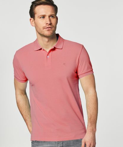 null Old pink polo