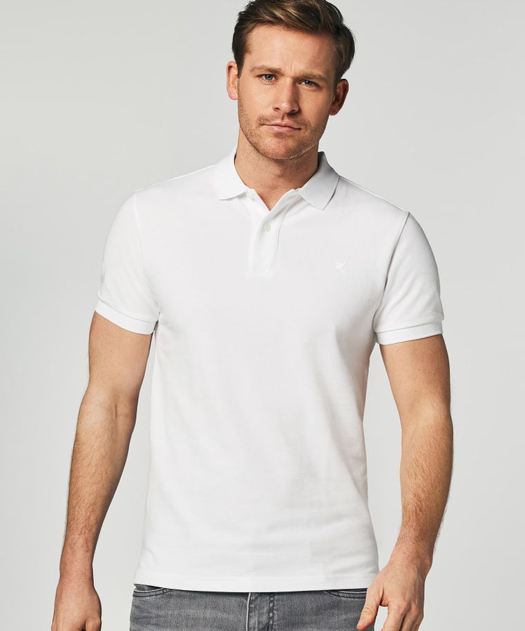 Witte polo
