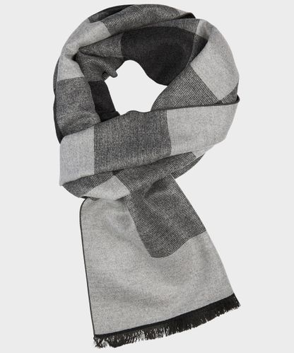 null Grey woven scarf