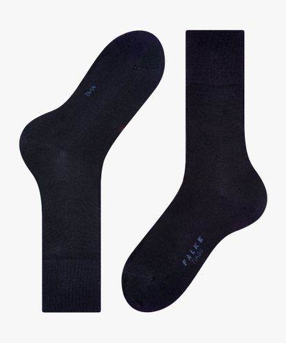 No Label Falke, marineblaue Tiago-Socken