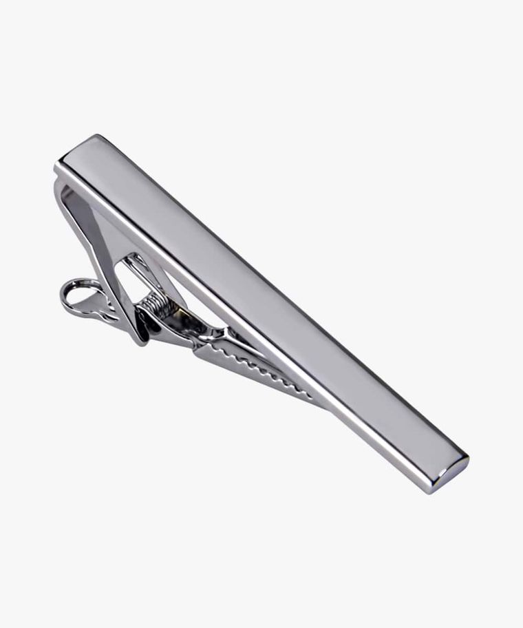 Polished 56 mm tie clip