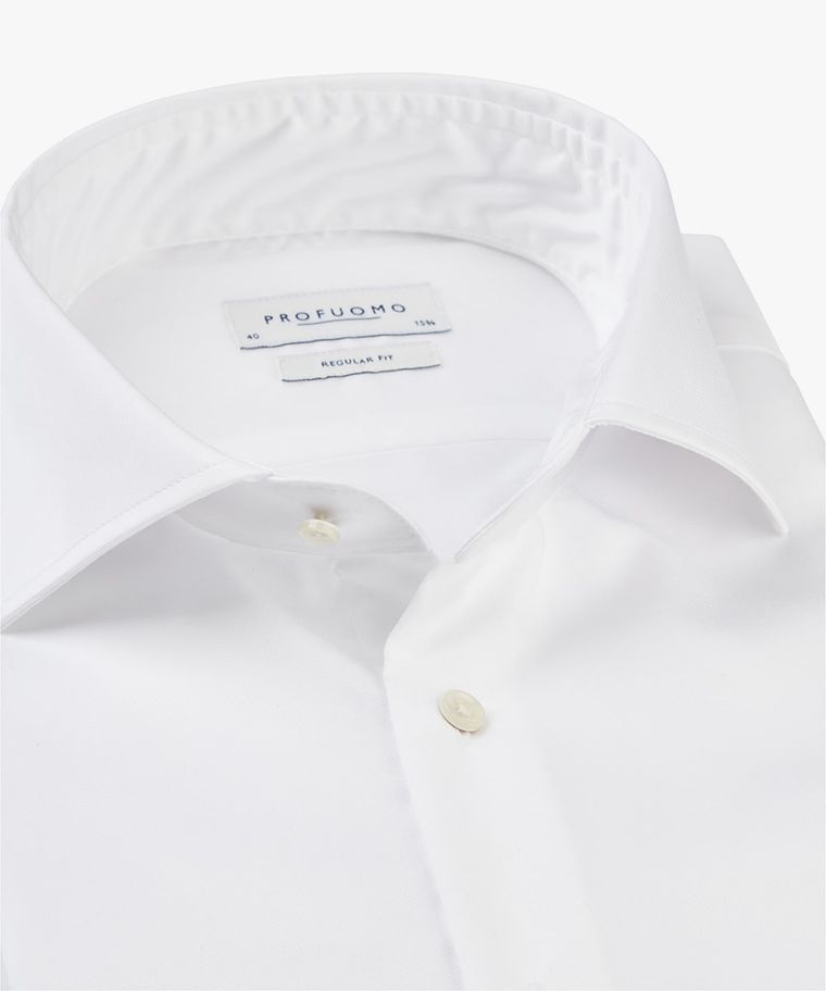 White regular fit shirt