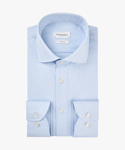 PROFUOMO Blue regular fit shirt