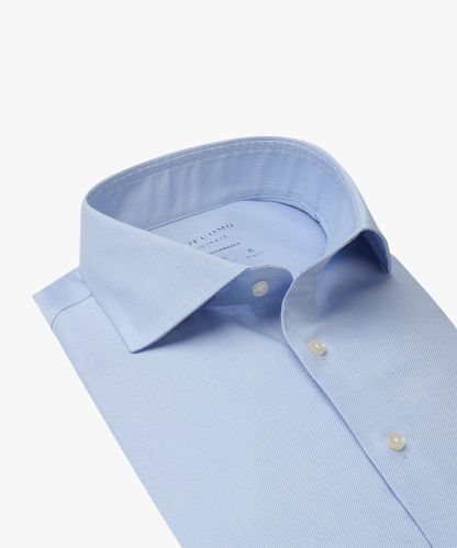 PROFUOMO Blaues High-Performance Shirt