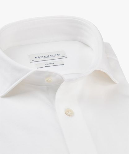 PROFUOMO White knitted shirt