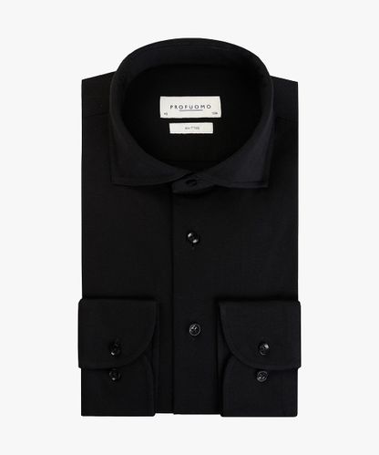 Profuomo Black knitted shirt