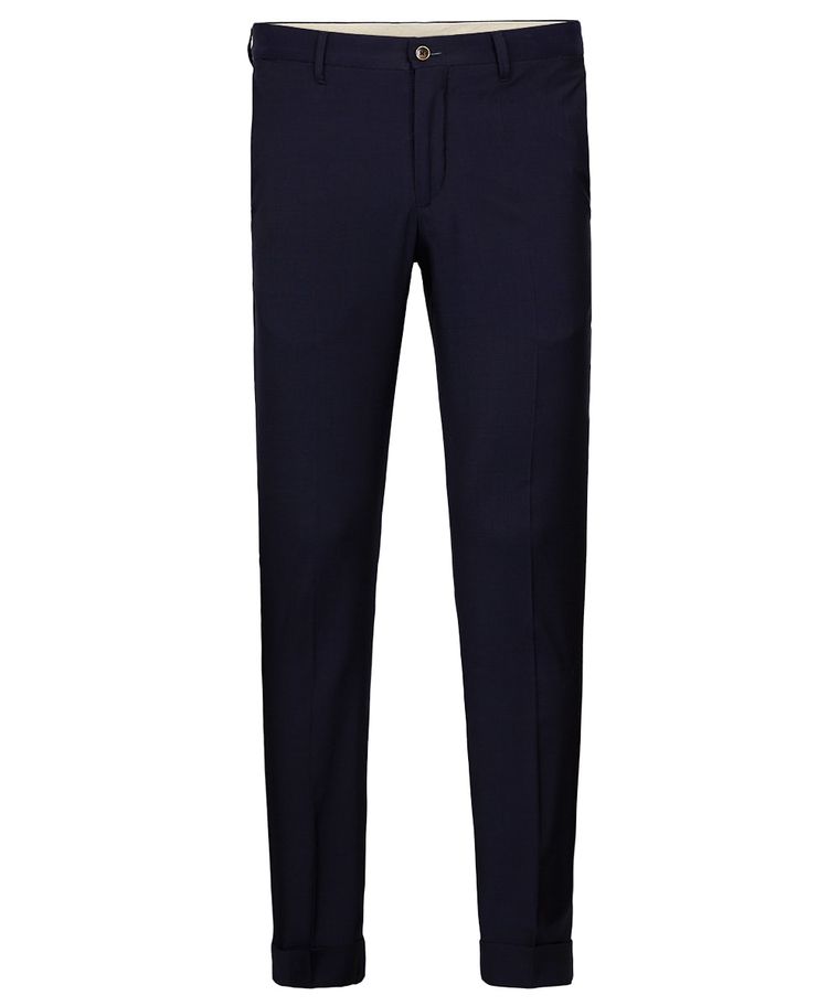 Cool wool navy trousers