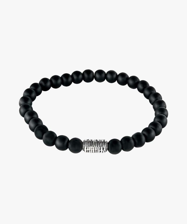 Black matt onyx bracelet