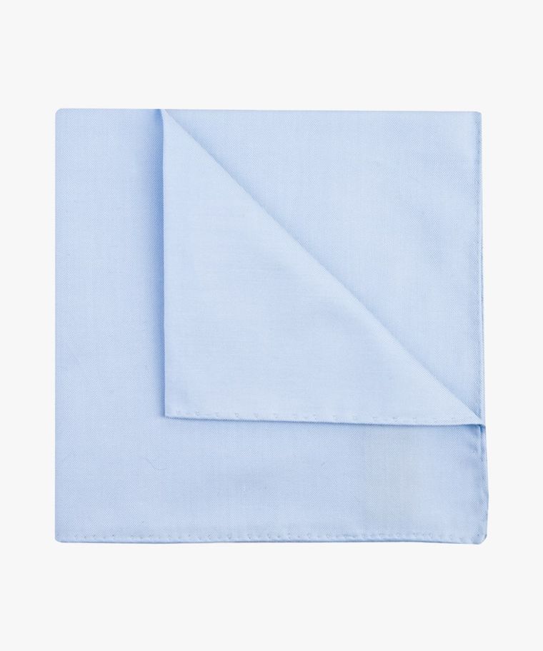 Blue royal twill pocket square