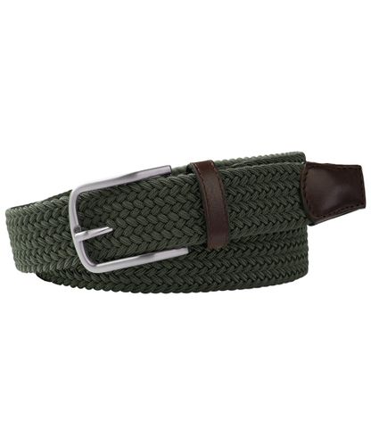 PROFUOMO Green elastic belt