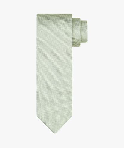 Profuomo Light green silk tie