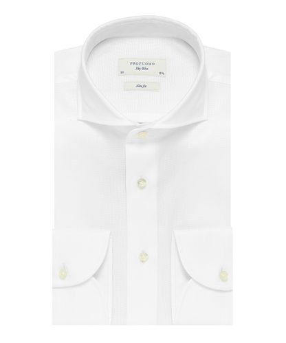 null White imperial oxford shirt
