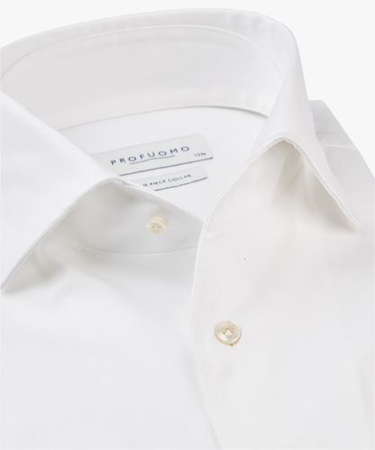 Profuomo White one-piece shirt