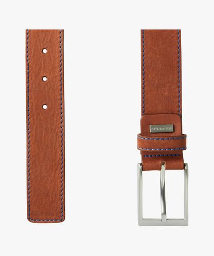 Profuomo Cognac leather belt