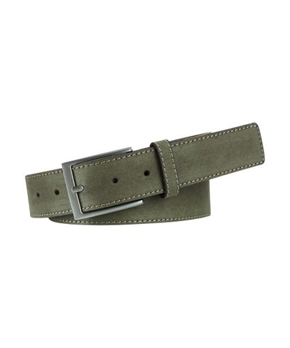 Profuomo Green leather belt