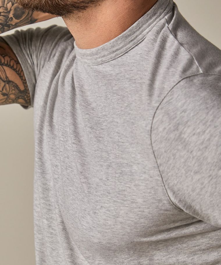 Grey melange t-shirt
