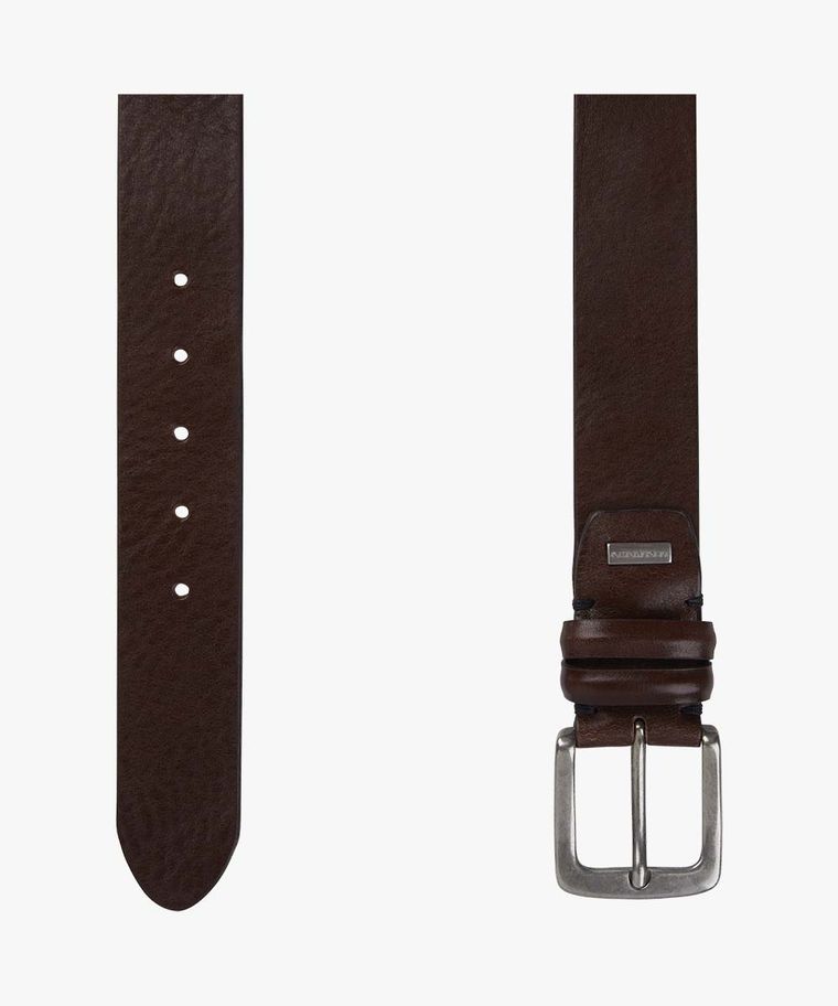 Brown casual belt