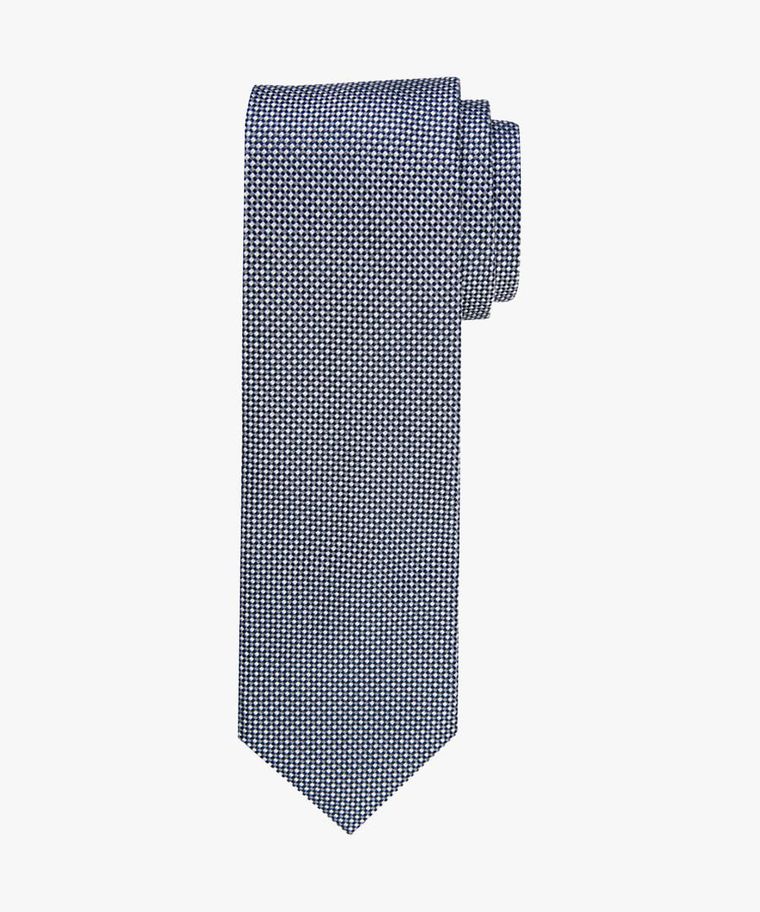 Grey semi-solid silk tie