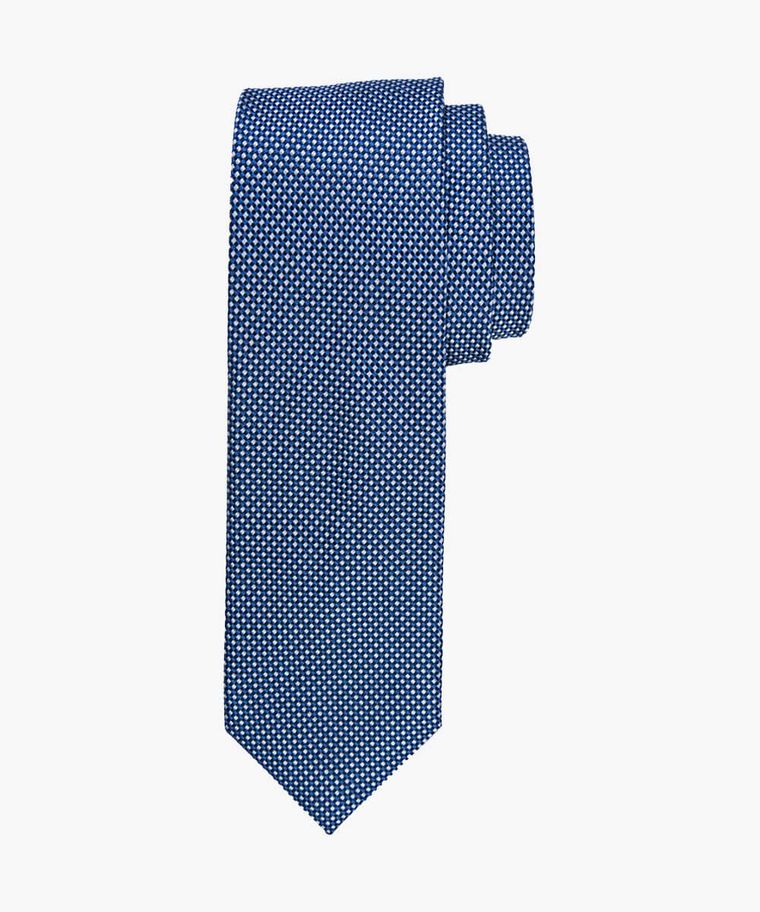 Faux Uni-Krawatte, marineblau