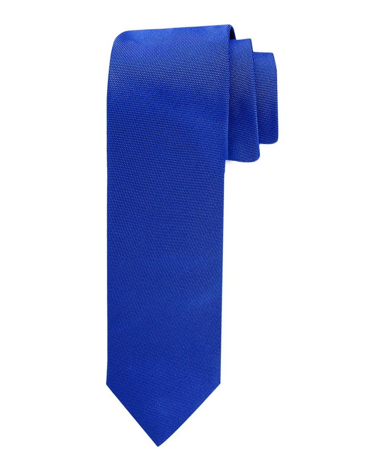Royal oxford skinny silk tie