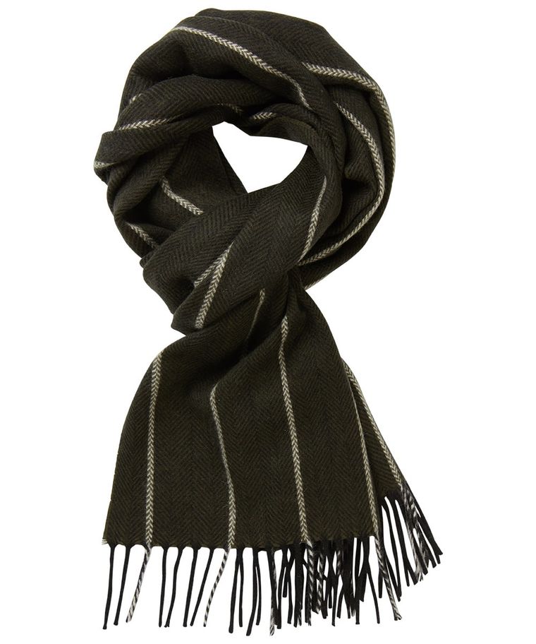 Army striped scarf