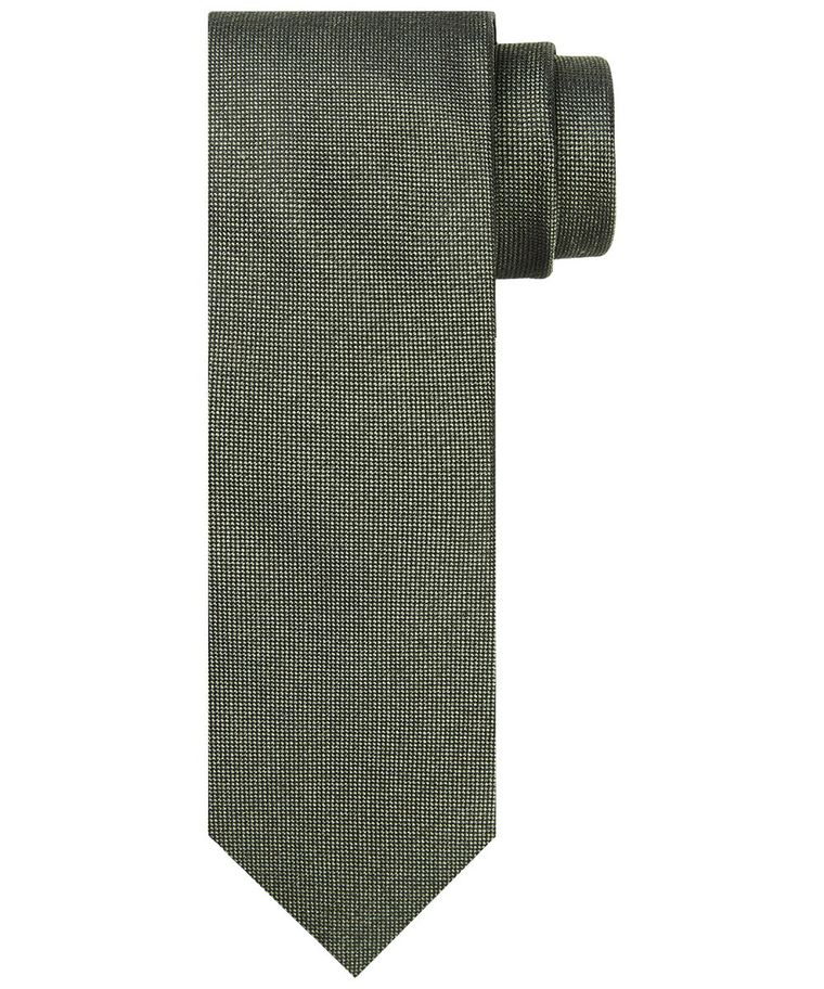Groene zijden stropdas