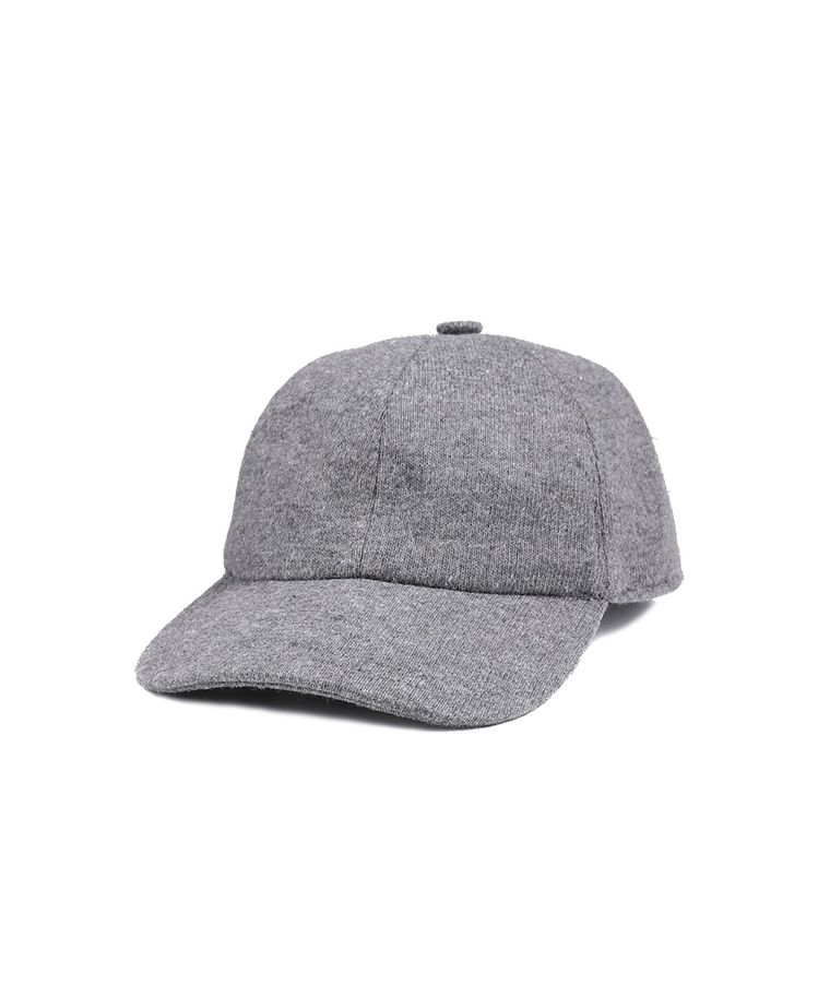 Grey knitted cap
