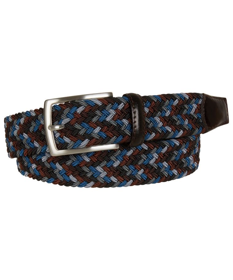 Blue elasticated belt