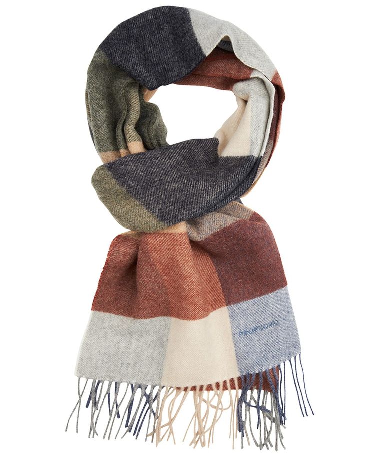 Bordeaux lambswool scarf