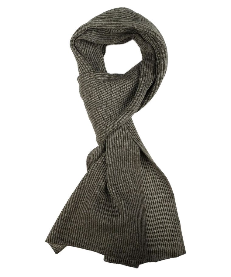 Army knitted scarf