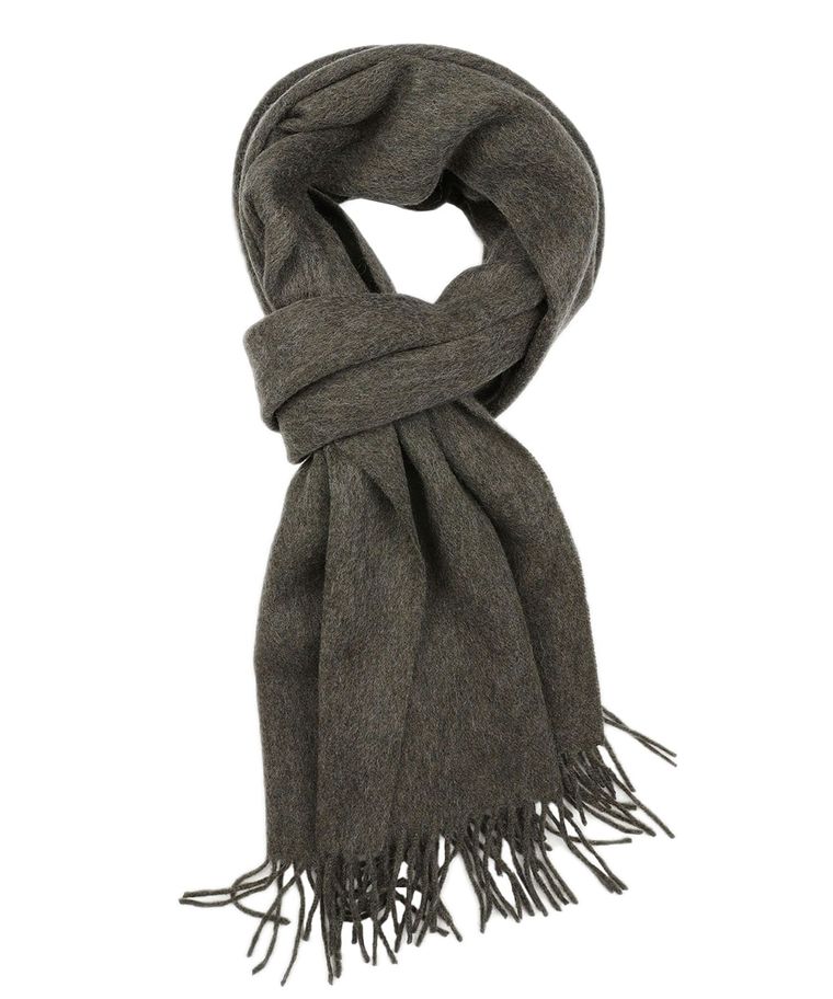 Army oversized woolen scarf