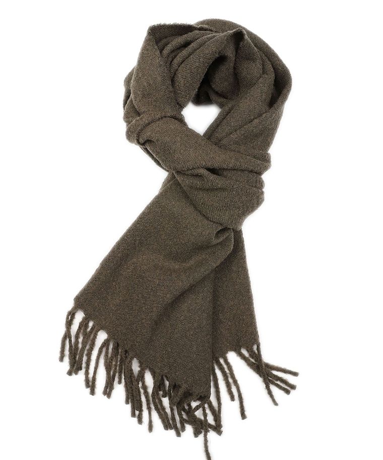 Army boiled wool scarf