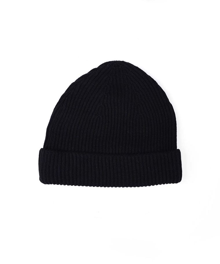 Navy knitted hat
