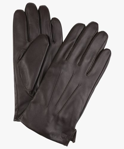 PROFUOMO Brown leather gloves