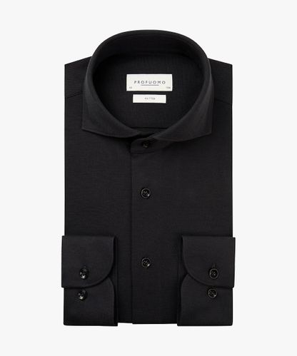 PROFUOMO Black knitted shirt